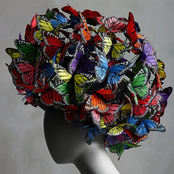 Philip Treacy London Sculptural Bag Hot Pink & Corals Luxury Rare Mint - Picture 13 of 13